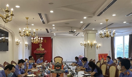 Ban chỉ đạo phòng, chống dịch Covid-19 Viện KSND thành phố Hà Nội họp...